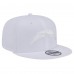 Бейсболка Los Angeles Chargers New Era Main White on White 9FIFTY Snapback