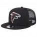 Бейсболка Atlanta Falcons New Era Black Main Trucker 9FIFTY Snapback Бейсболка Atlanta Falcons New Era Black Main Trucker 9FIFTY Snapback