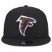 Бейсболка Atlanta Falcons New Era Black Main Trucker 9FIFTY Snapback