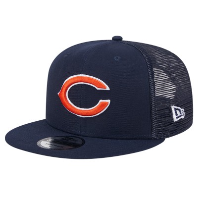 Бейсболка Chicago Bears New Era Navy Main Trucker 9FIFTY Snapback