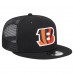 Бейсболка Cincinnati Bengals New Era Main Trucker 9FIFTY Snapback - Black