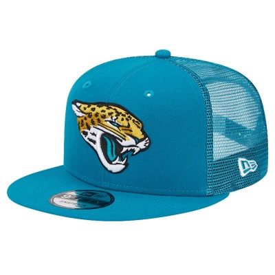 Бейсболка Jacksonville Jaguars New Era Main Trucker 9FIFTY - Teal