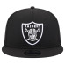 Бейсболка Las Vegas Raiders New Era Main Trucker 9FIFTY - Black