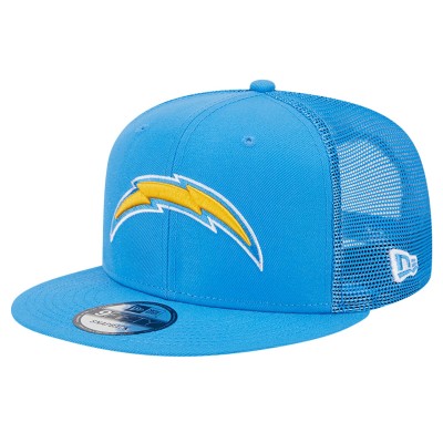 Бейсболка Los Angeles Chargers New Era Main Trucker 9FIFTY - Powder Blue