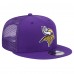 Бейсболка Minnesota Vikings New Era Purple Main Trucker 9FIFTY Snapback