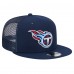 Бейсболка Tennessee Titans New Era Main Trucker 9FIFTY - Navy