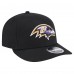 Бейсболка Baltimore Ravens New Era Black Main Low Profile 9FIFTY Snapback