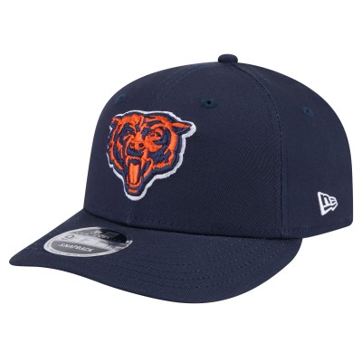 Бейсболка Chicago Bears New Era Navy Main Low Profile 9FIFTY Snapback