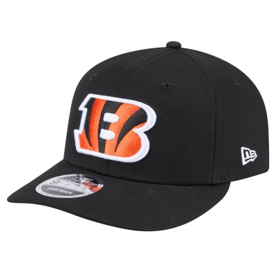 Бейсболка Cincinnati Bengals New Era Black Main Low Profile 9FIFTY Snapback