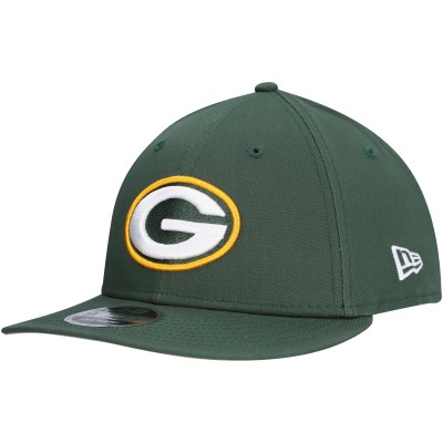 Бейсболка Green Bay Packers New Era Green Main Low Profile 9FIFTY