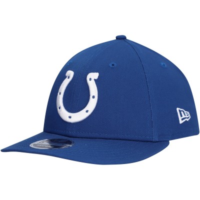 Бейсболка Indianapolis Colts New Era Royal Main Low Profile 9FIFTY Snapback