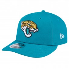 Бейсболка Jacksonville Jaguars New Era Teal Main Low Profile 9FIFTY Snapback