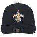Бейсболка New Orleans Saints New Era Black Main Low Profile 9FIFTY Snapback