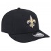 Бейсболка New Orleans Saints New Era Black Main Low Profile 9FIFTY Snapback