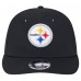 Бейсболка Pittsburgh Steelers New Era Black Main Low Profile 9FIFTY Snapback