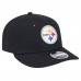 Бейсболка Pittsburgh Steelers New Era Black Main Low Profile 9FIFTY Snapback