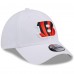 Бейсболка Cincinnati Bengals New Era Main 39THIRTY Flex - White
