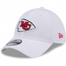 Бейсболка Kansas City Chiefs New Era White Main 39THIRTY