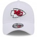 Бейсболка Kansas City Chiefs New Era White Main 39THIRTY