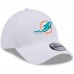 Бейсболка Miami Dolphins New Era White Main 39THIRTY