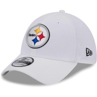 Бейсболка Pittsburgh Steelers New Era White Main 39THIRTY