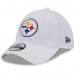 Бейсболка Pittsburgh Steelers New Era White Main 39THIRTY