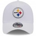 Бейсболка Pittsburgh Steelers New Era White Main 39THIRTY