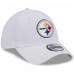 Бейсболка Pittsburgh Steelers New Era White Main 39THIRTY