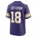 Игровая джерси Justin Jefferson Minnesota Vikings Nike Classic - Purple