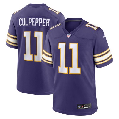 Игровая джерси Daunte Culpepper Minnesota Vikings Nike Classic Retired - Purple