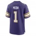 Игровая джерси Warren Moon Minnesota Vikings Nike Classic Retired - Purple