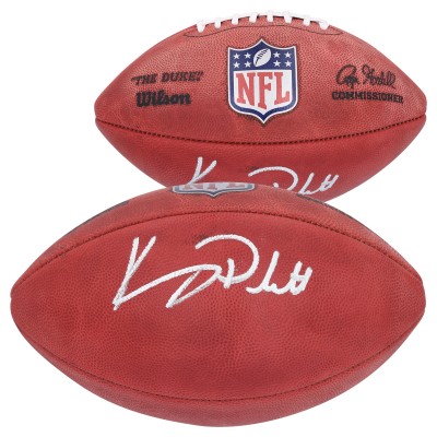 Мяч американского футбола NFL Kenny Pickett Pittsburgh Steelers Autographed Authentic Duke Full Color Pro