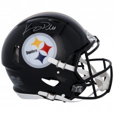 Kenny Pickett Pittsburgh Steelers Autographed Fanatics Authentic Riddell Speed Authentic Helmet