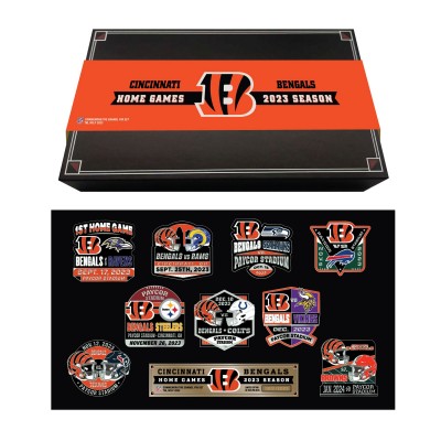MOJO Cincinnati Bengals 2023 Game Day Pin Collector Set
