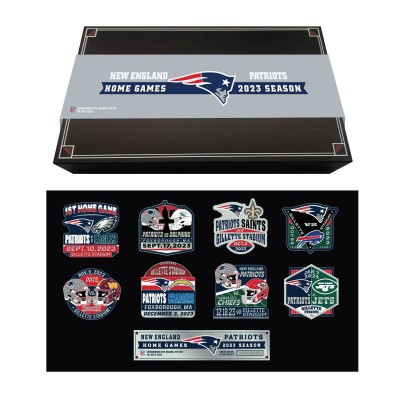 MOJO New England Patriots 2023 Game Day Pin Collector Set