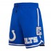 Indianapolis Colts Pro Standard Royal Classic Chenille Shorts