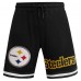 Шорты Pittsburgh Steelers Pro Standard Black Classic Chenille