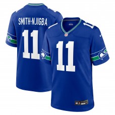 Игровая джерси Jaxon Smith-Njigba Seattle Seahawks Nike Throwback - Royal