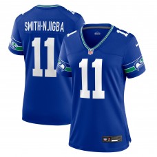 Джерси Женская Seattle Seahawks Jaxon Smith-Njigba Nike Royal Throwback Player Game Джерси Женская Seattle Seahawks Jaxon Smith-Njigba Nike Royal Throwback Player Game