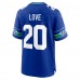 Игровая джерси Julian Love Seattle Seahawks Nike Throwback Player Game - Royal