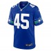 Игровая джерси Kenny Easley Seattle Seahawks Nike Throwback Retired - Royal