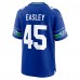 Игровая джерси Kenny Easley Seattle Seahawks Nike Throwback Retired - Royal