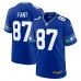 Игровая джерси Noah Fant Seattle Seahawks Nike Throwback - Royal