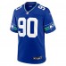 Игровая джерси Jarran Reed Seattle Seahawks Nike Throwback - Royal
