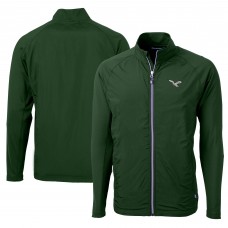 Кофта на молнии Philadelphia Eagles Cutter & Buck Adapt Eco Knit Hybrid Recycled - Hunter Green