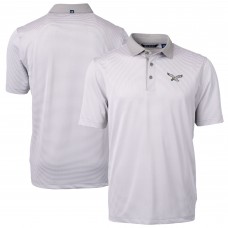 Поло Philadelphia Eagles Cutter & Buck Virtue Eco Pique Micro Stripe Recycled - White/Gray