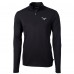 Philadelphia Eagles Cutter & Buck Virtue Eco Pique Recycled Quarter-Zip Pullover - Black