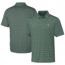 Поло Philadelphia Eagles Cutter & Buck Forge Pencil Stripe Stretch - Hunter Green