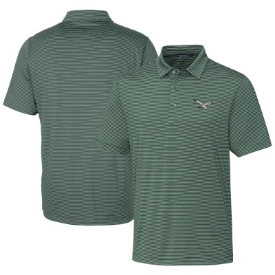Поло Philadelphia Eagles Cutter & Buck Forge Pencil Stripe Stretch - Hunter Green