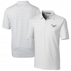 Поло Philadelphia Eagles Cutter & Buck Forge Pencil Stripe Stretch - White